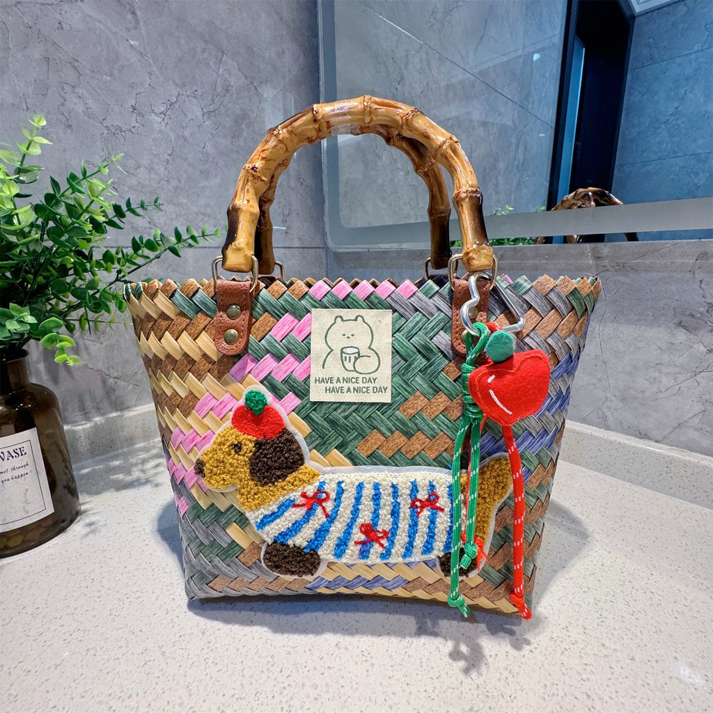 Handbag Bamboo Handwoven | TheKanta