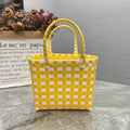 Handbag Yellow White Beige | TheKanta