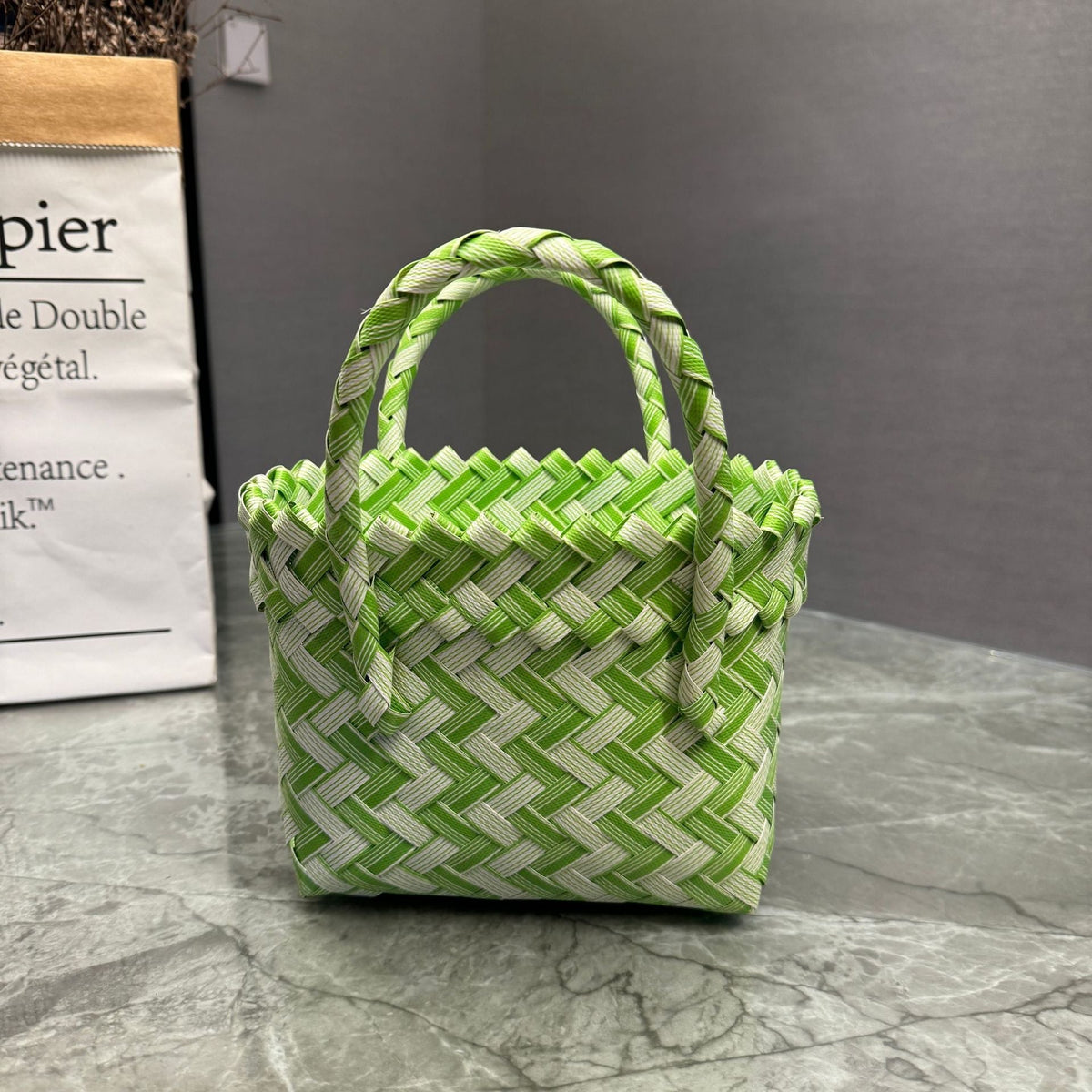 Handcrafted Basket Bag in Stylish Design | TheKanta