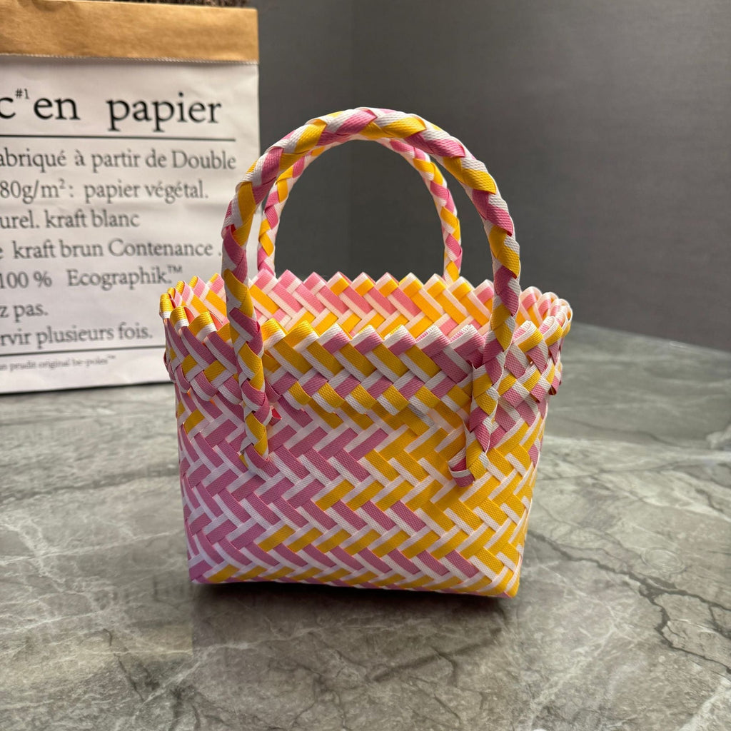 Handcrafted Basket Bag in Stylish Design | TheKanta