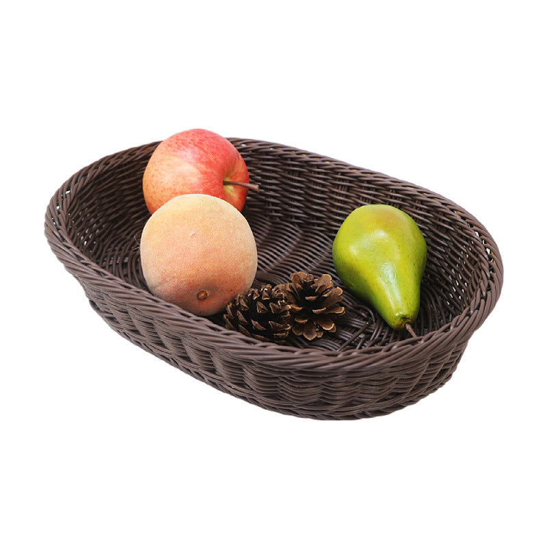 Handcrafted Fruit Basket made of Woven Material | TheKanta