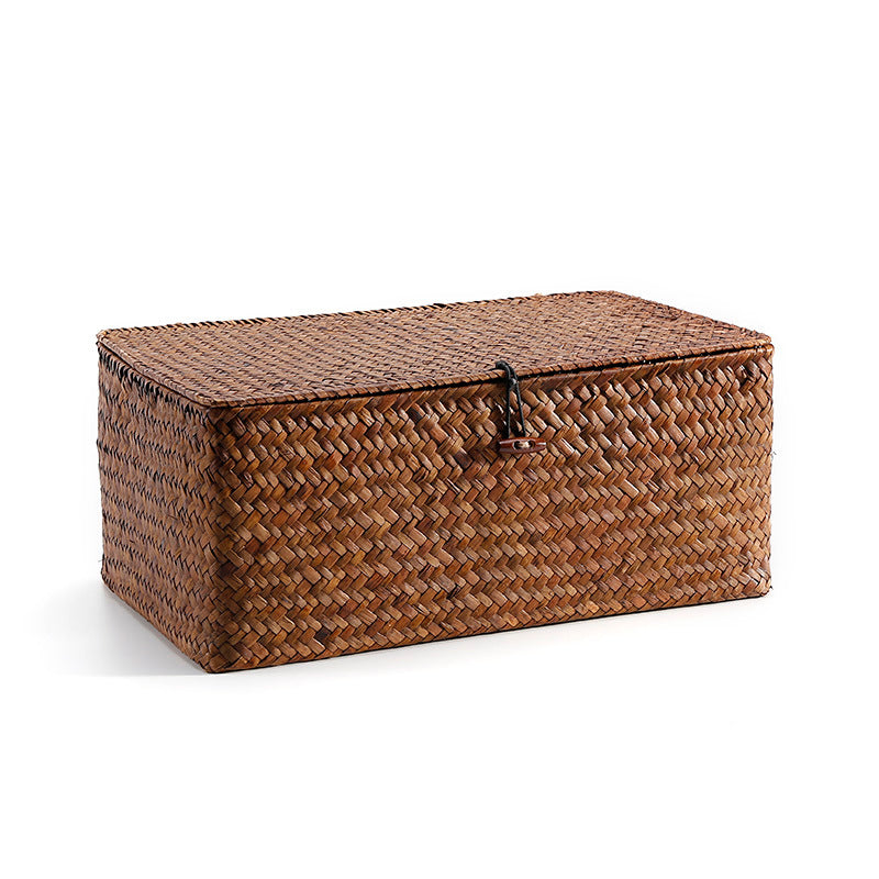 Handcrafted Natural Woven Storage Chest | TheKanta