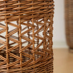 Handcrafted Willow Basket with Cotton Lining | TheKanta