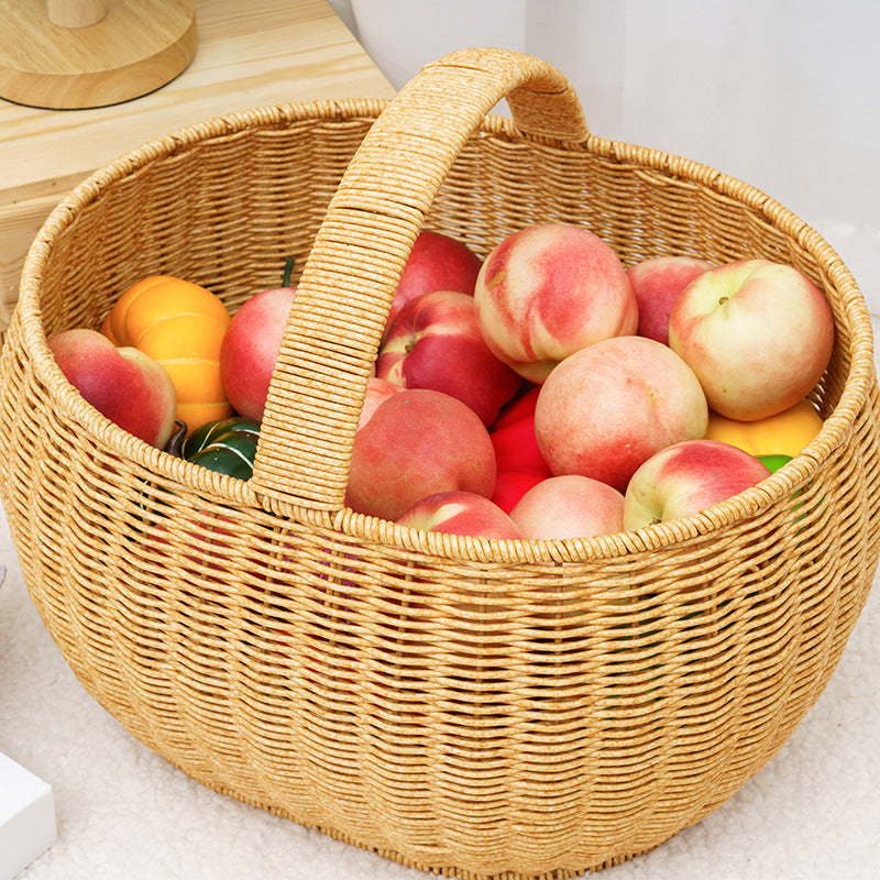Handcrafted Woven Storage Basket Colorful | TheKanta