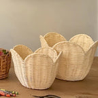 Handwoven Basket with Elegant Shape | TheKanta
