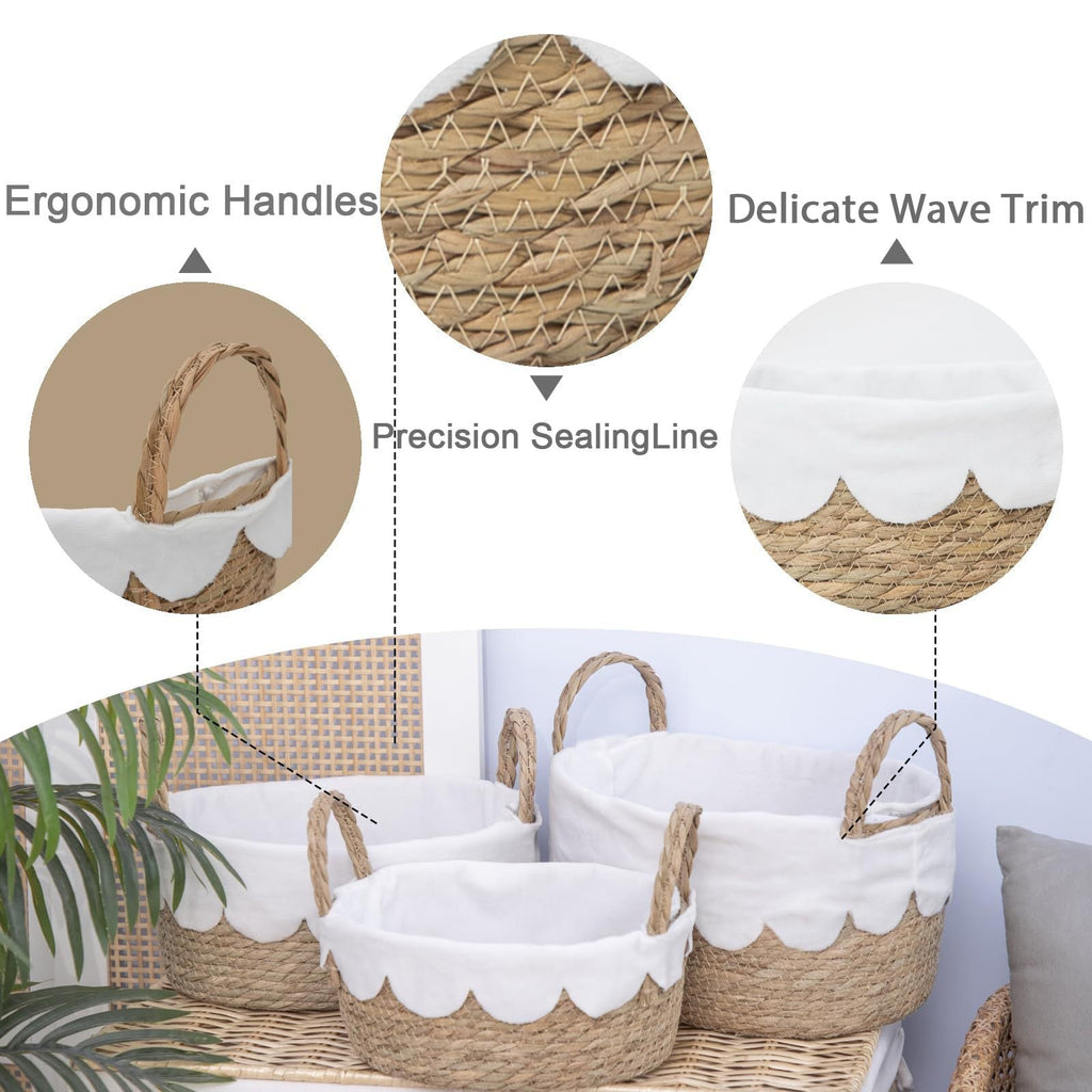 Handwoven Crumple Basket | TheKanta
