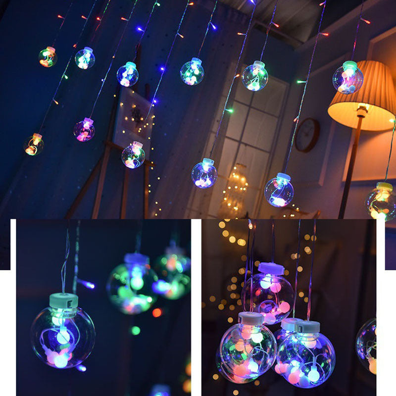 Hanging LED Globe String Lights | TheKanta