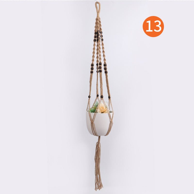 Hanging Plant Holder Jute Tape | TheKanta