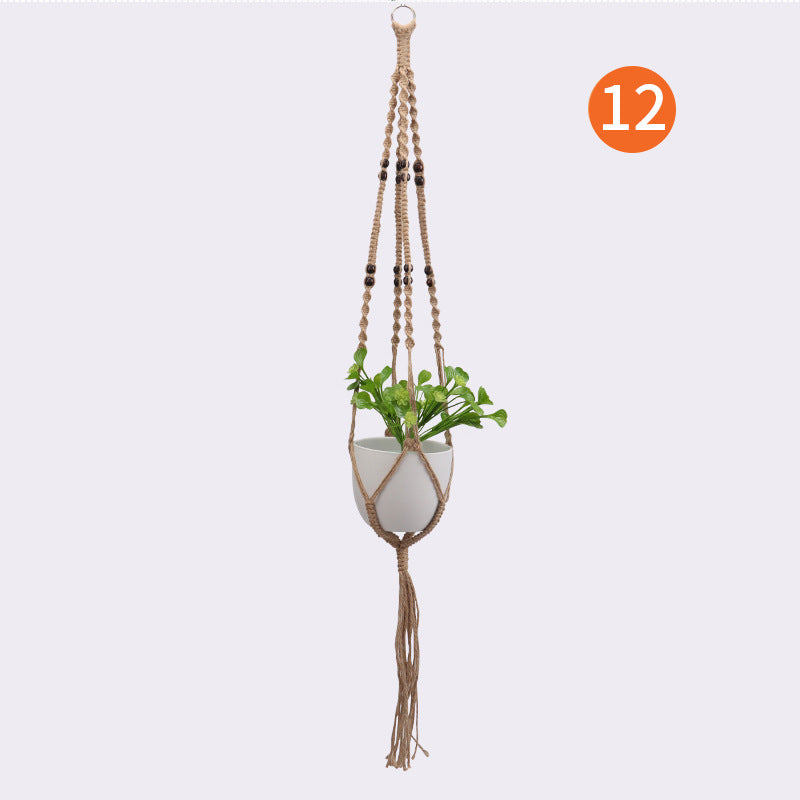 Hanging Plant Holder Jute Tape | TheKanta