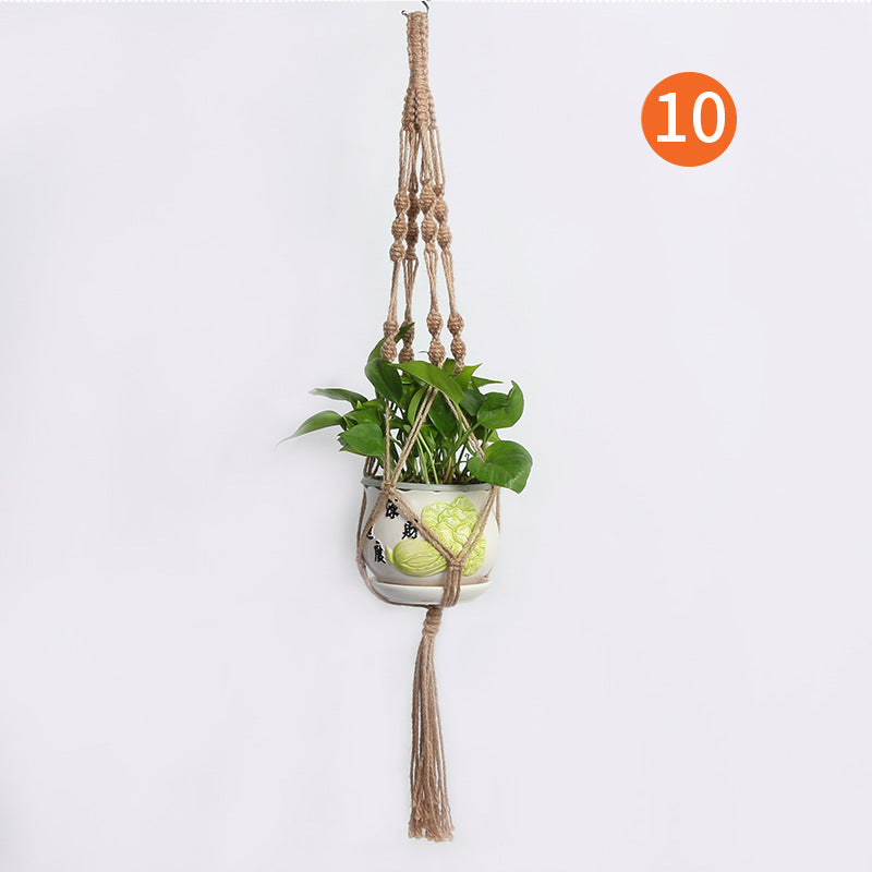 Hanging Plant Holder Jute Tape | TheKanta