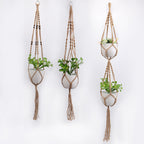 Hanging Plant Holder Jute Tape | TheKanta