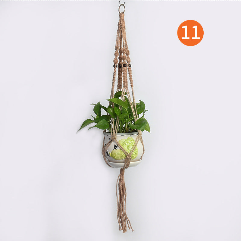 Hanging Plant Holder Jute Tape | TheKanta