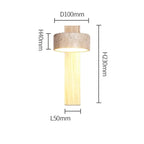 Harbella Travertine Wall Lamp