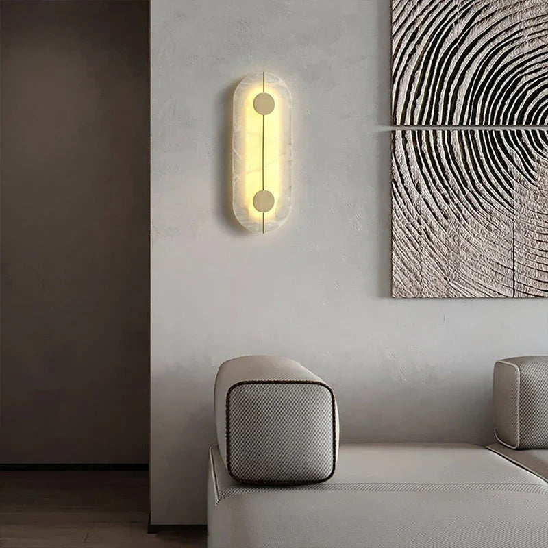 Hardia Marble Wall Lamp