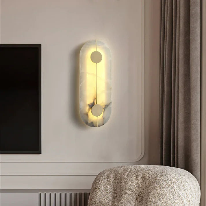 Hardia Marble Wall Lamp