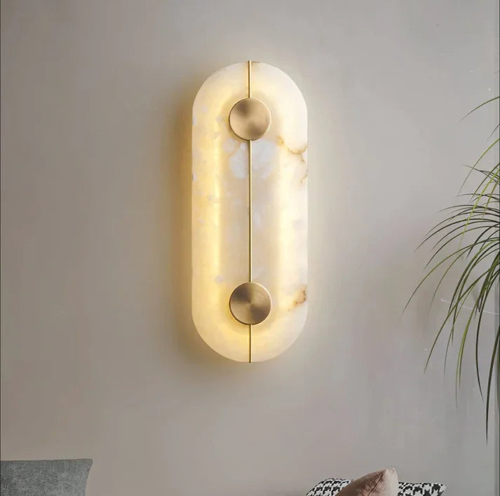 Hardia Marble Wall Lamp