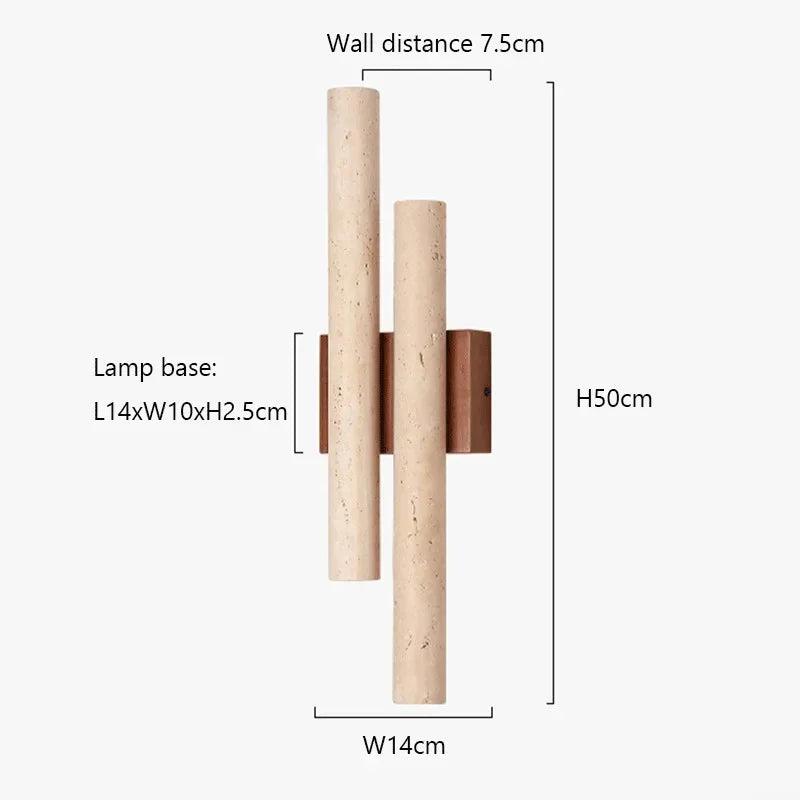 Harlendo Stone Wall Lamp