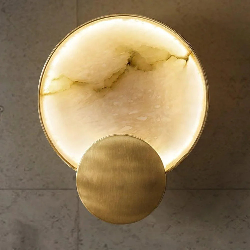 Harsona Alabaster Wall Lamp