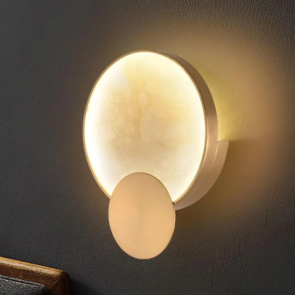 Harsona Alabaster Wall Lamp