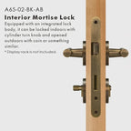 Heldando Door Lock Handle