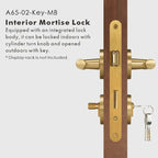 Heldando Door Lock Handle