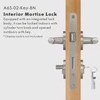 Heldando Door Lock Handle