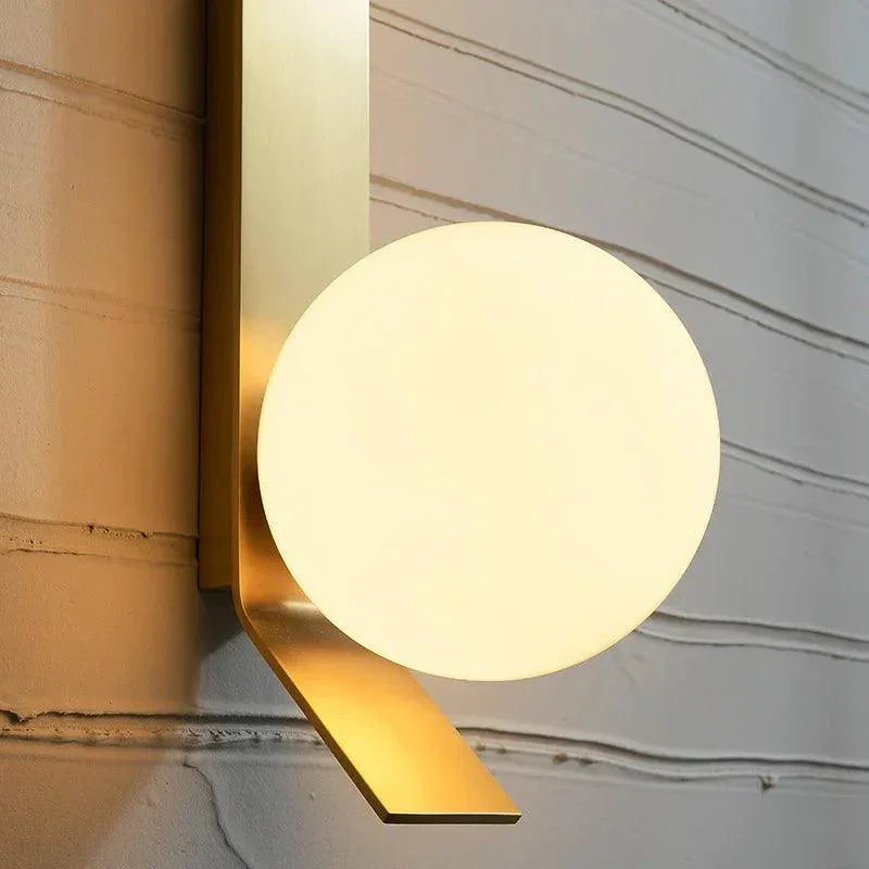 Helmessa Glass Wall Lamp