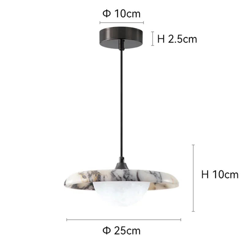 Helstara Marble Pendant Lamp