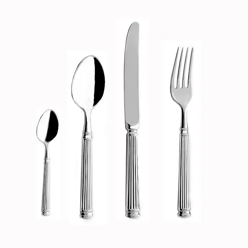 Illvia Silver Cutlery Set