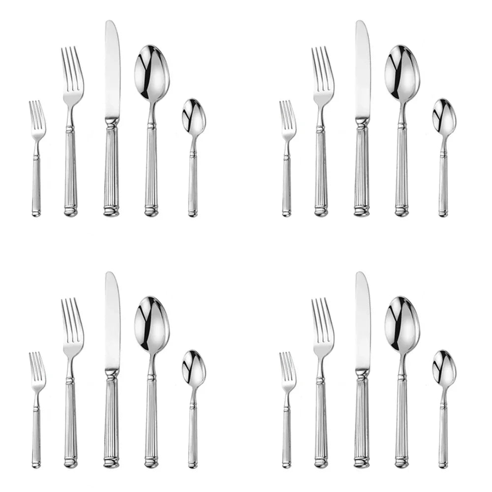 Illvia Silver Cutlery Set