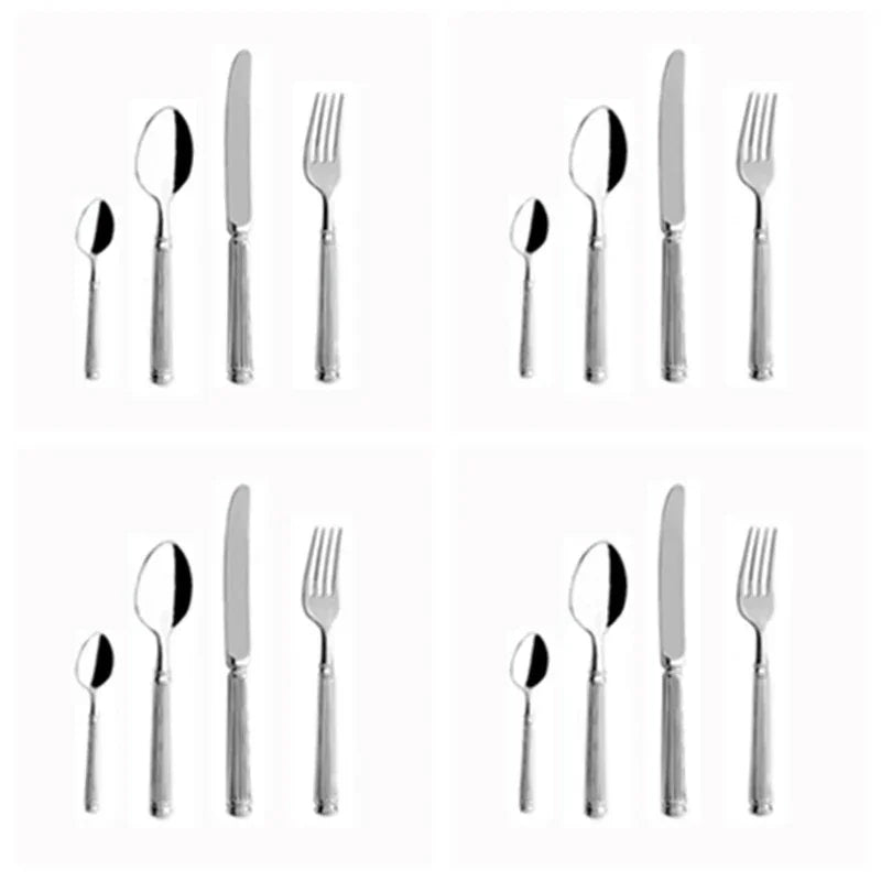 Illvia Silver Cutlery Set