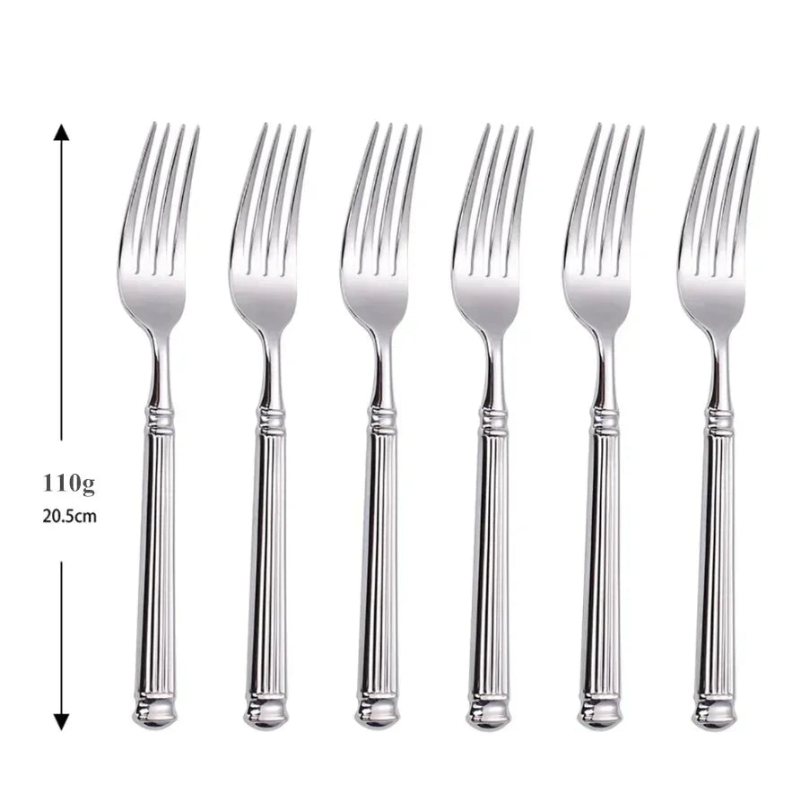 Illvia Silver Cutlery Set