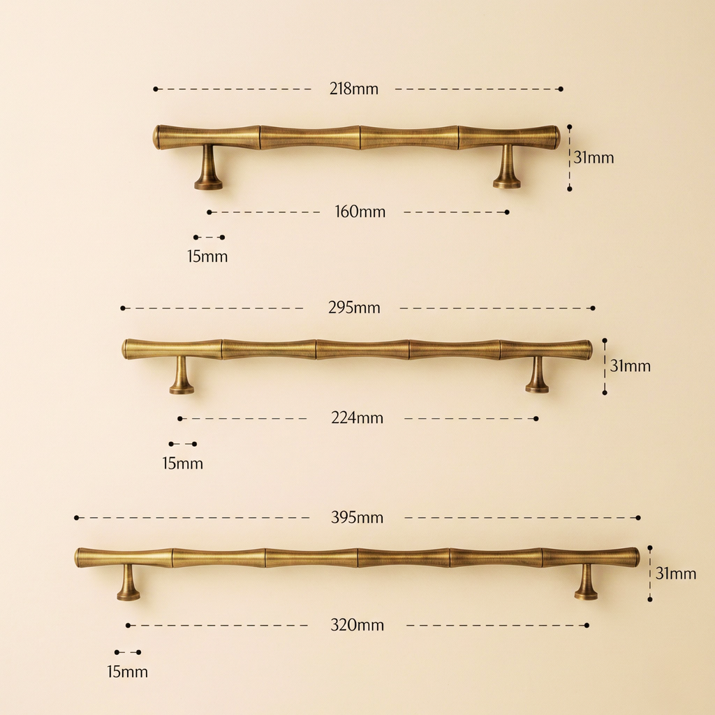 Ilnita Solid Brass Cabinet Handle