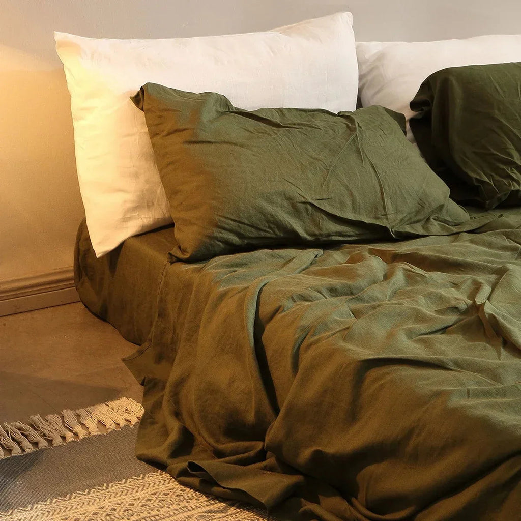 Indina Linen Bedding Set