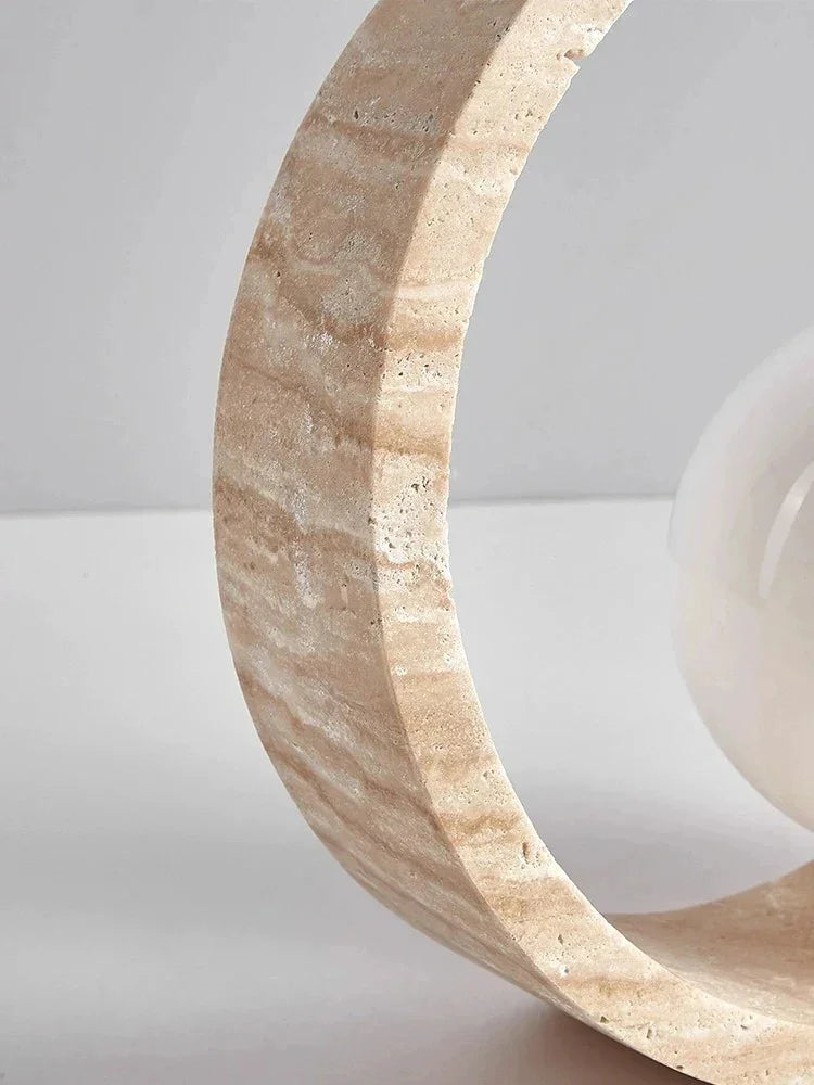 Instura Travertine Table Lamp