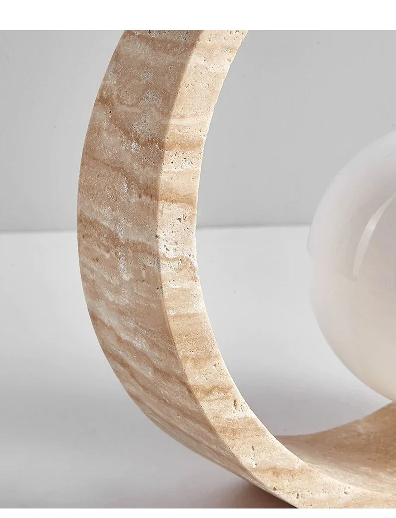 Instura Travertine Table Lamp