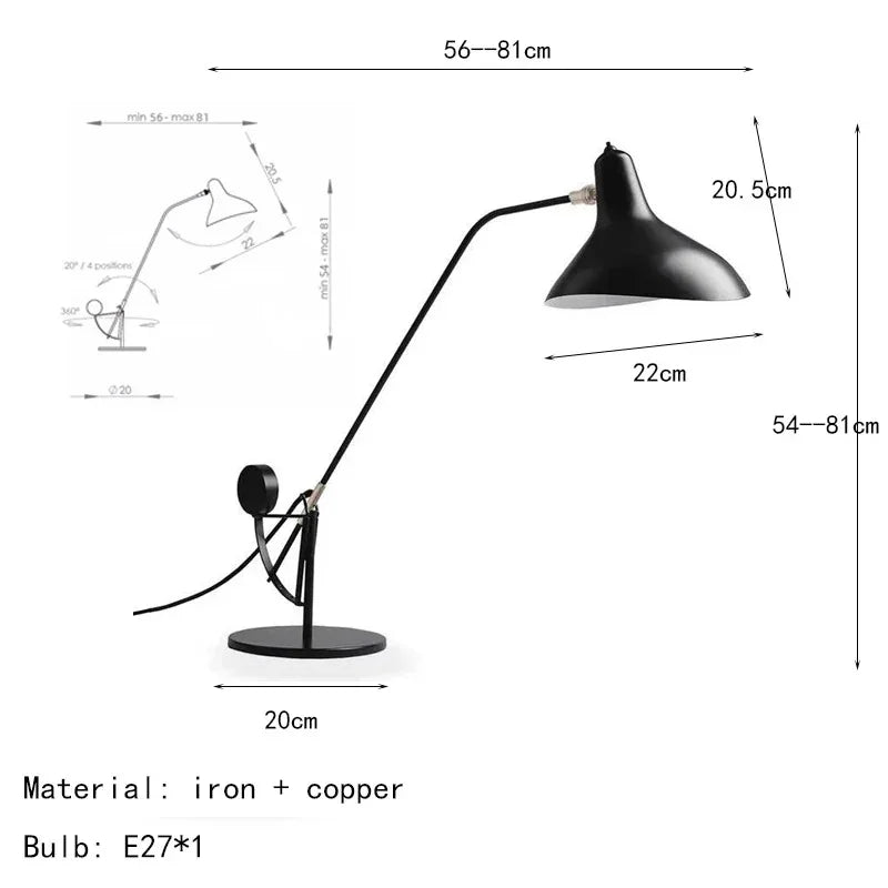 Jalnanta Linen Desk Lamp