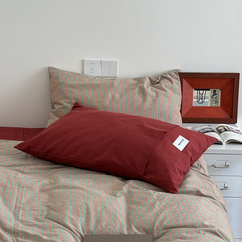 Jalvara Bedding Set - 100% Cotton - Green