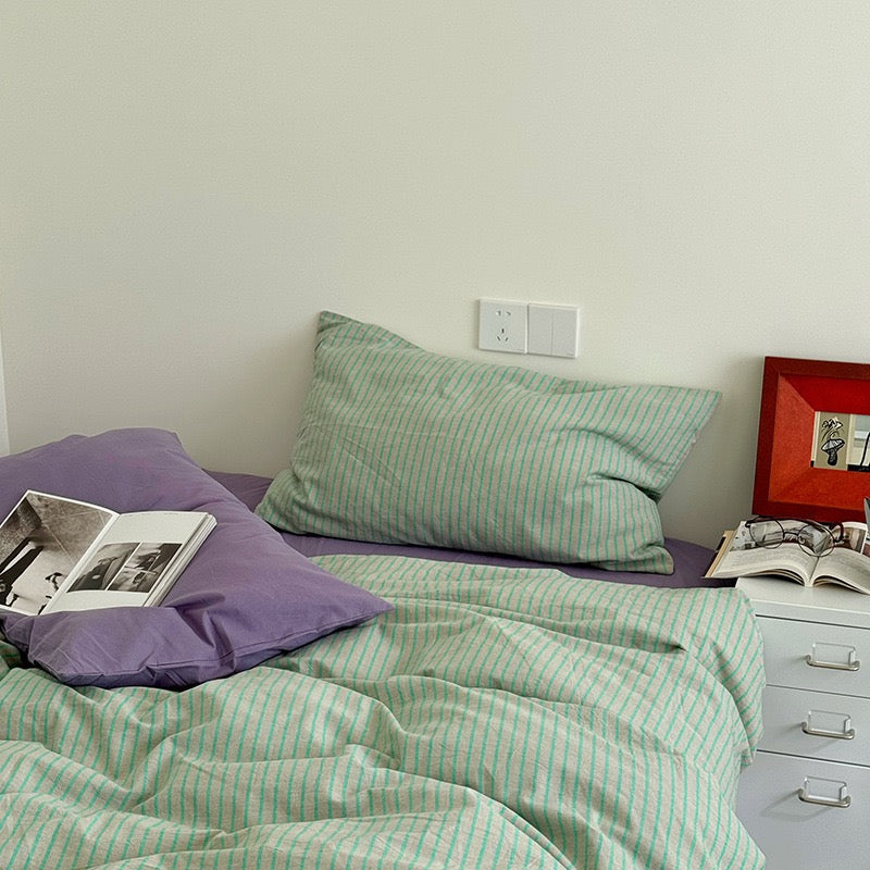 Jalvara Bedding Set - 100% Cotton - Green