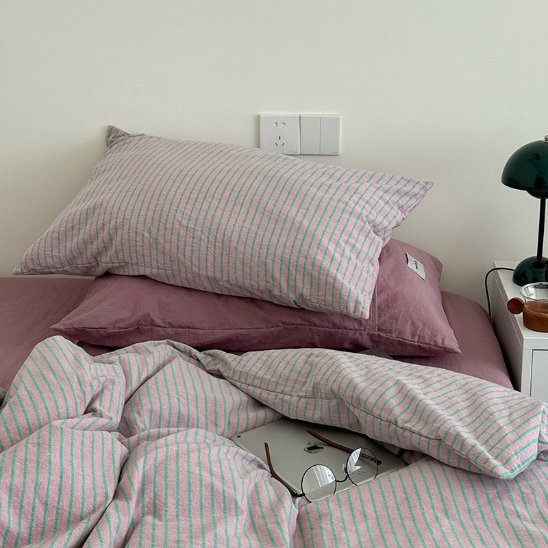 Jalvara Bedding Set - 100% Cotton - Green