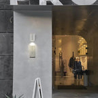 Jornyra Cement Outdoor Wall Lamp