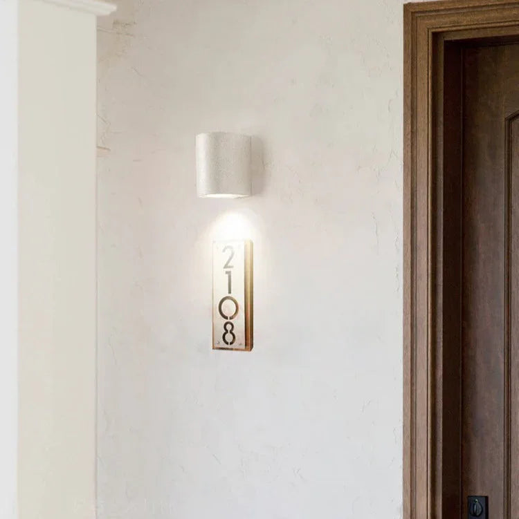 Jornyra Cement Outdoor Wall Lamp
