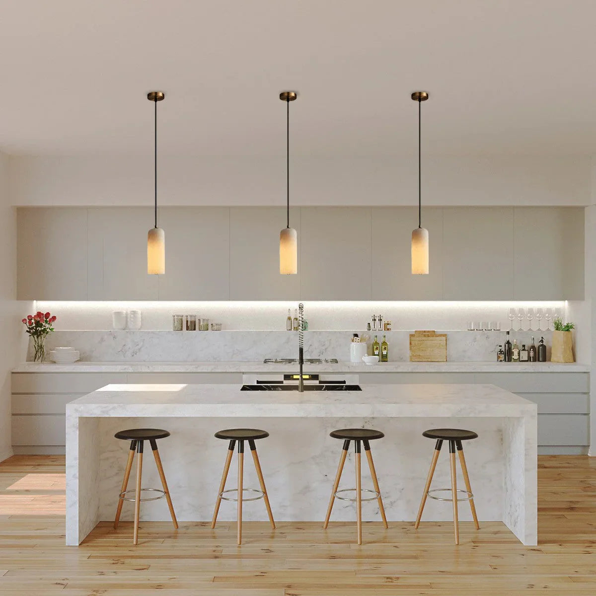 Jorrova Alabaster Pendant Lamp