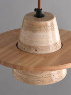 Juniperdean Travertine Pendant Lamp