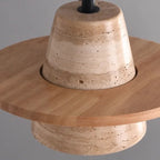 Juniperdean Travertine Pendant Lamp