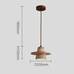 Juniperdean Travertine Pendant Lamp