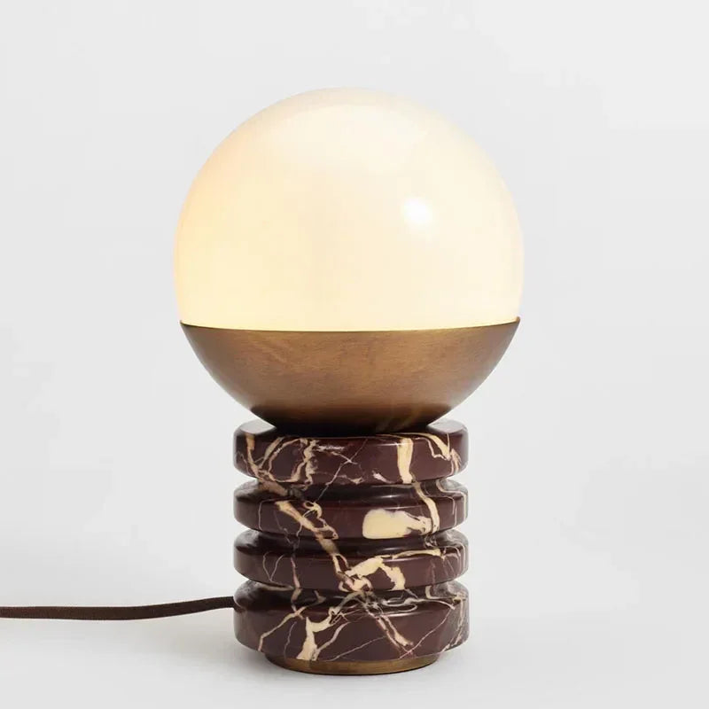 Kalvova Table Lamp - Marble