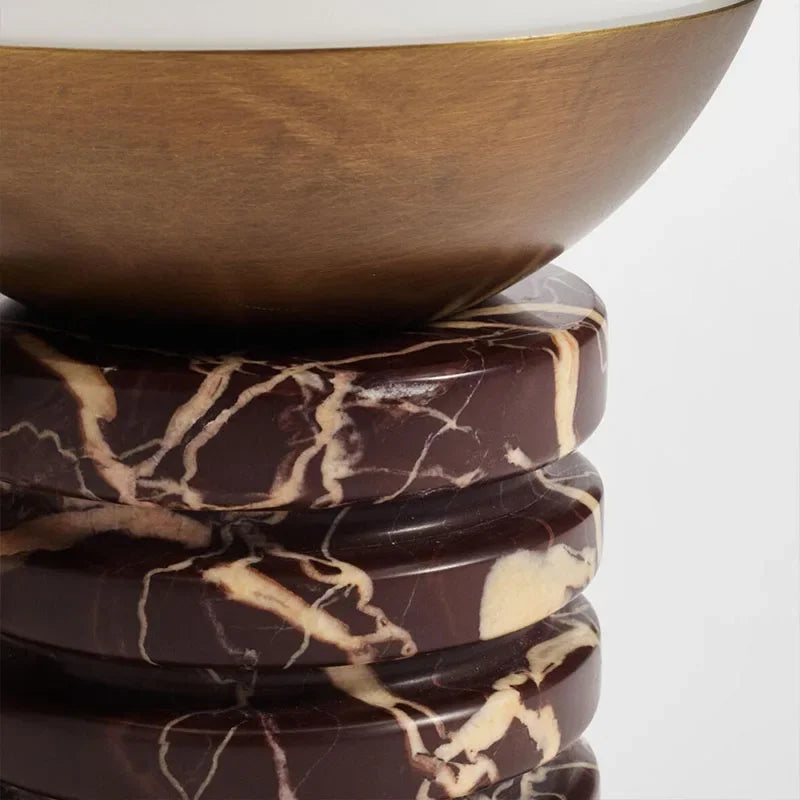 Kalvova Table Lamp - Marble