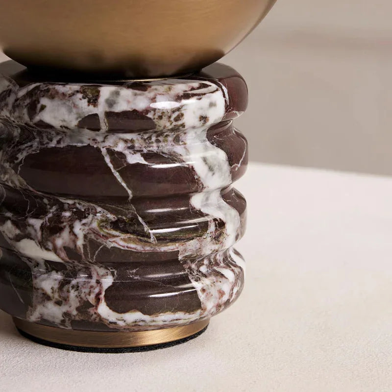 Kalvova Table Lamp - Marble