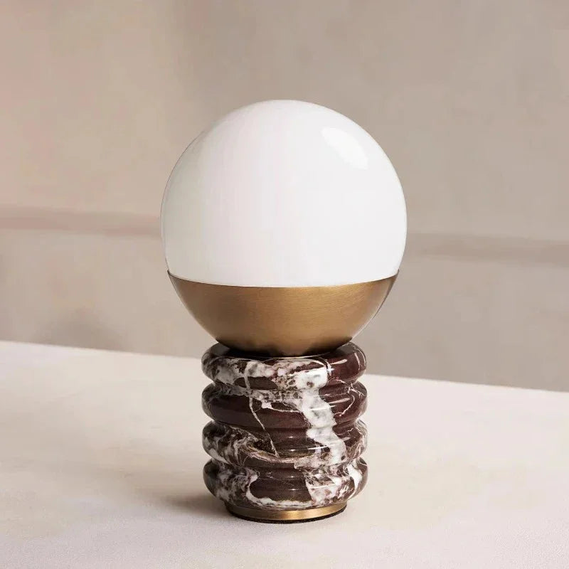 Kalvova Table Lamp - Marble